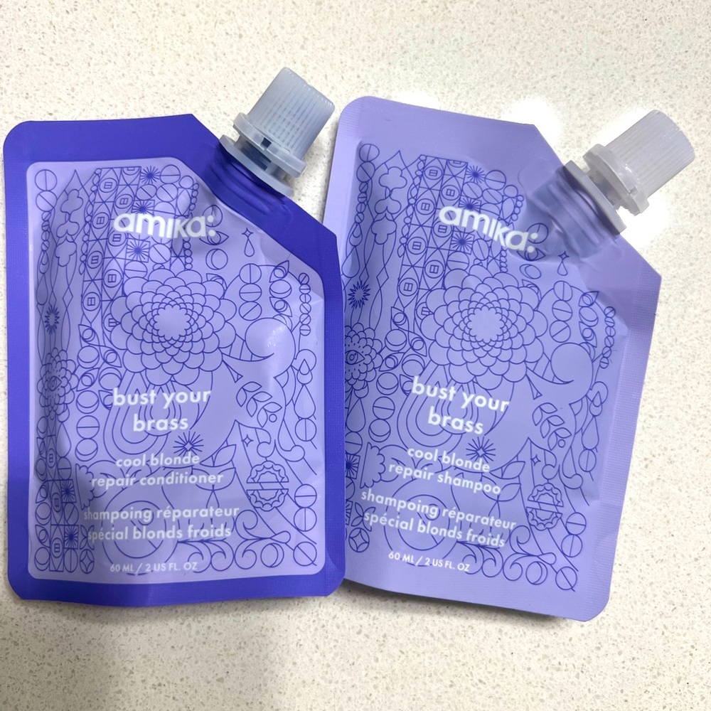 Anika purple shampoo and conditioner set